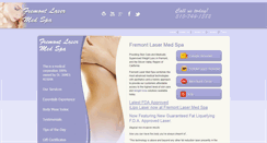 Desktop Screenshot of fremontlasermedspa.com